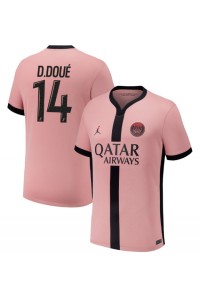 Paris Saint-Germain Desire Doue #14 Fotballdrakt Tredje Klær 2024-25 Korte ermer